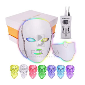MASCARA LED CON CUELLO